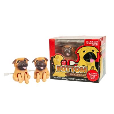 Image 1 of Clockwork Bottom Racing Pugs (£5.99)