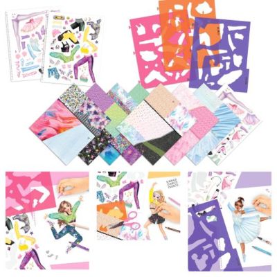 Image 2 of TOPModel DANCE Colouring Book (£11.95)