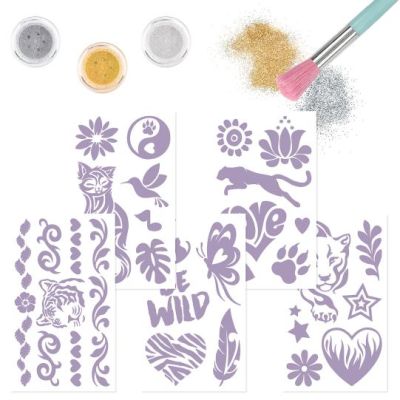 Image 2 of TOPModel Glitter Tattoo Set FANTASY TIGER  (£9.99)