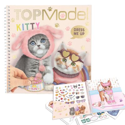 TOPModel Dress Me Up Stickerbook KITTY (£7.99)