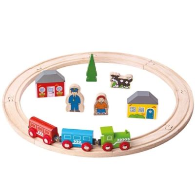Image 2 of My First Train Set Bigjigs (£18.99)