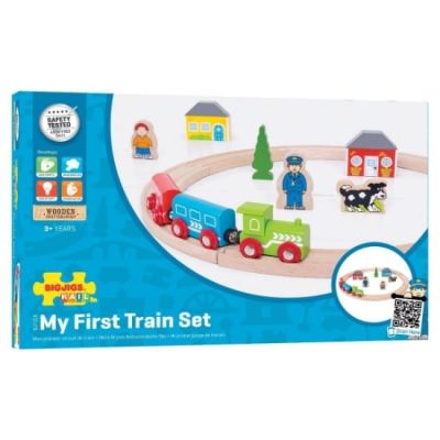 My First Train Set Bigjigs (£18.99)
