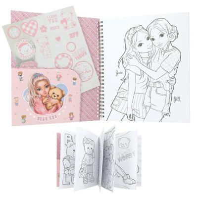 Image 4 of TOPModel Colouring Book TEAM TEDDY (£10.99)