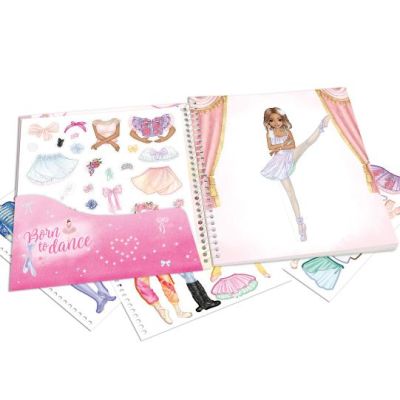 Image 2 of TOPModel Dress Me Up Stickerbook BALLET (£5.95)