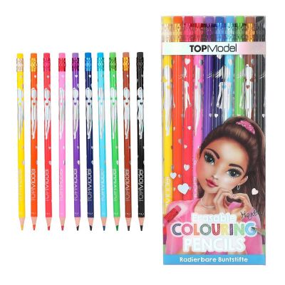 TOPModel Erasable Colouring Pencils (£6.99)