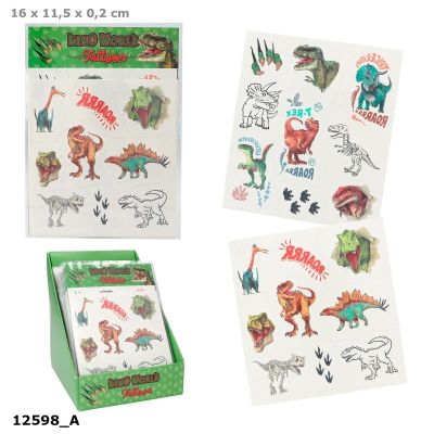 Dino World Tattoos (£2.50)