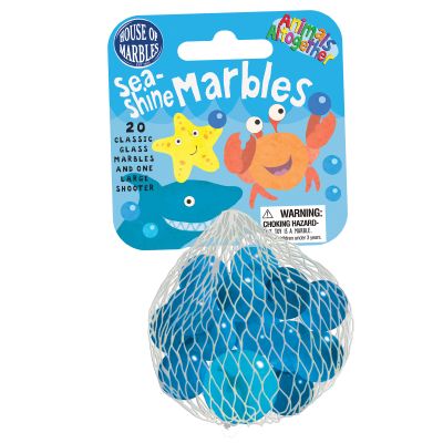 Sea-Shine Net Bag of Marbles (£3.99)