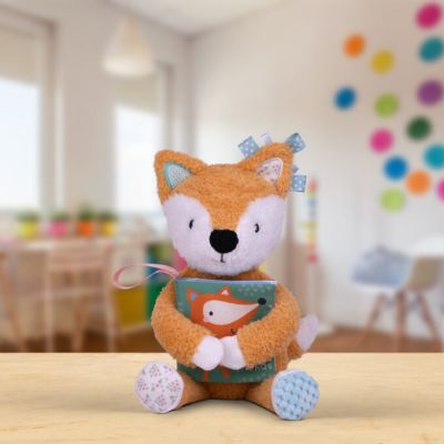 Image 2 of Snuggables Medium Fox with Cloth Book (£16.99)