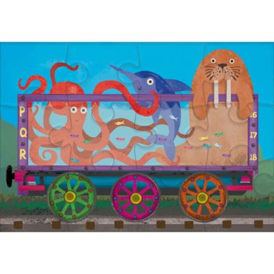 Image 4 of Zoo Train Jigsaw Puzzles (£12.99)