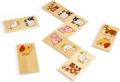 Image 2 of Bigjigs Toys Farm Dominoes (£9.99)