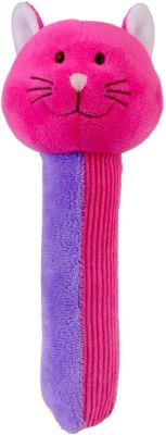 Cat Baby Sensory Rattle by Fiesta Crafts- Squeakaboo (£8.99)