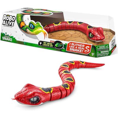 Image 2 of ROBO ALIVE SLITHERING SNAKE SERIES 3 RED was £17.99 (£14.99)