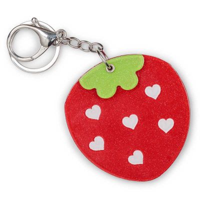 Image 2 of Strawberry Mirror Keyring (£3.99)