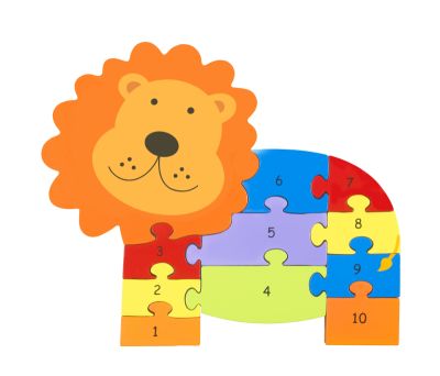 Image 2 of Lion Number Puzzle Orange Tree (£15.99)