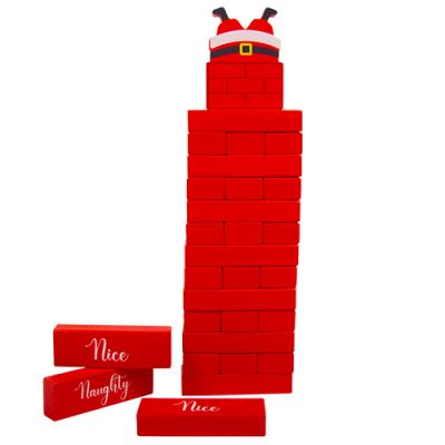 Image 2 of Christmas Santa Stacker Topple Tower Game (£12.99)