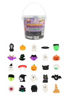 Halloween Squishies Bucket 25 pieces (£9.99)