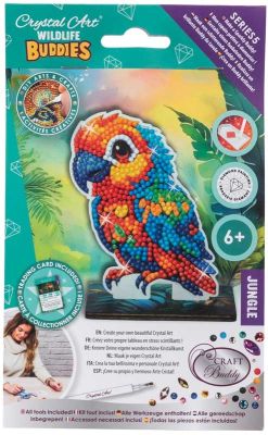 CRAFT BUDDY - PARROT CRYSTAL ART BUDDY (£5.99)