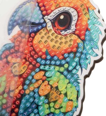 Image 4 of CRAFT BUDDY - PARROT CRYSTAL ART BUDDY  (£5.99)