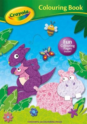 CRAYOLA COLOURING BOOK HIPPO (£2.99)