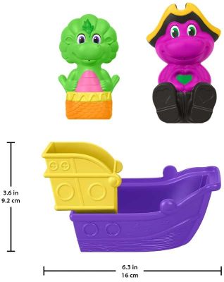 Image 2 of FISHER-PRICE BARNEYS WORLD WATER FUN PIRATE SHIP (£14.99)