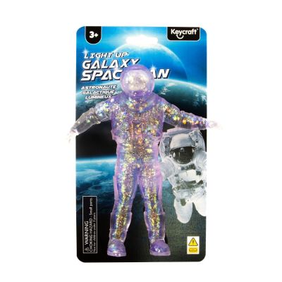 Image 1 of Light up Galaxy Spaceman Sensory Toy (£6.99)
