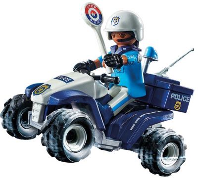 Image 2 of PLAYMOBIL CITY ACTION POLICE QUAD (£8.99)