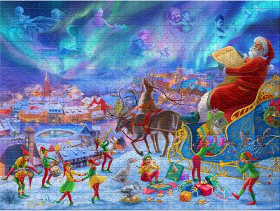 Image 2 of PUZZLE CHRISTMAS PUZZLE 1000PC was £14.99 (£10.99)