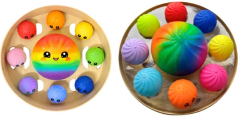 Image 3 of SCRUNCHEMS MEGA RAINBOW DUMPLING SET (£12.99)