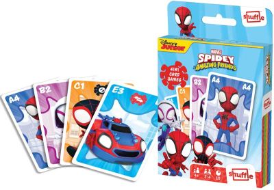 Image 3 of SHUFFLE FUN 4 IN 1 SPIDEY (£5.99)